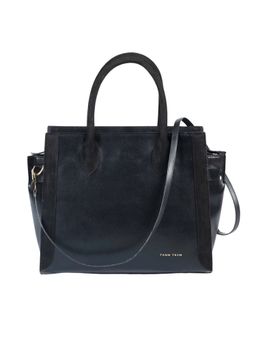 Tann Trim - The Statement Black Satchel Bag