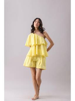 Why Look West - Yellow Limoncello Shorts