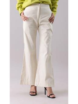 Why Look West - Off White Bootcut Pants
