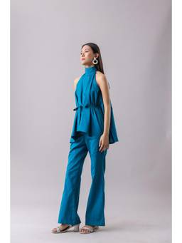 Why Look West - Crystal Teal Pants
