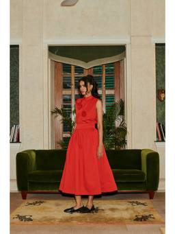 Why Look West - Gathered Skirt