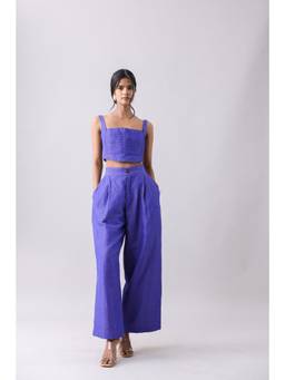 Why Look West - Purple Jamun Pants