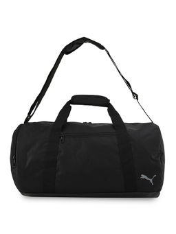 Puma - Black Solid Pu Duffle Bag