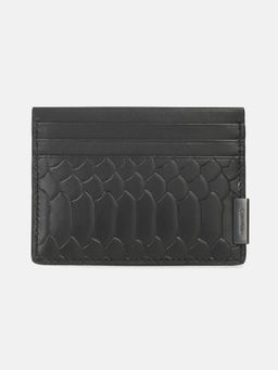 Calvin Klein - Black Textured Leather Wallet