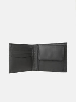 Calvin Klein - Black Solid Leather Wallet
