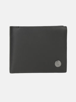 Calvin Klein - Black Solid Leather Wallet