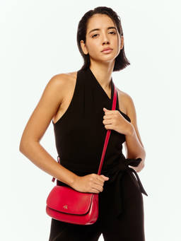 Calvin Klein - Red Solid Polyester Sling bag