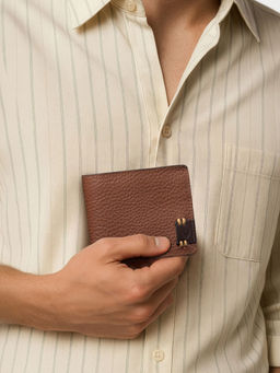 Hidesign - Tan Solid Leather Wallet (Small)