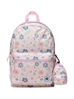 Converse - Pink Printed Polyester Backpack