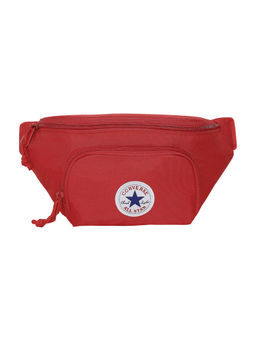 Converse - Red Solid Polyester Crossbody Bag