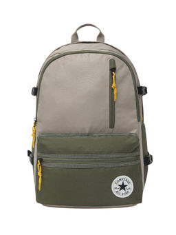 Converse - Olive Colorblock Polyester Backpack