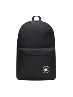 Converse - Black Solid Polyester Backpack