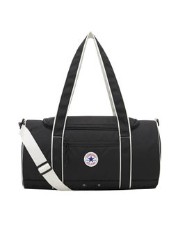 Converse - Black Solid Polyester Duffle Bag