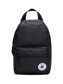 Converse - Black Solid Polyester Backpack