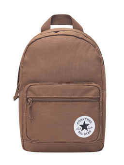 Converse - Brown Solid Polyester Backpack