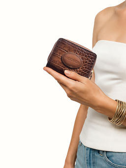 Hidesign - Tan Textured Leather Wallet (Small)