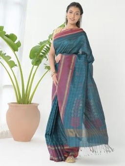 Fabindia - Silk Woven Jamdani Sari