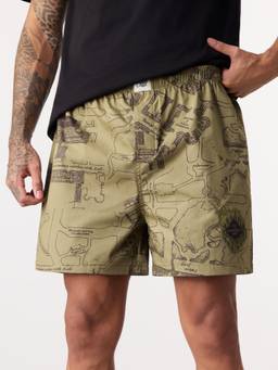 The Souled Store - Official Harry Potter: Marauder's Map Men Boxer Shorts