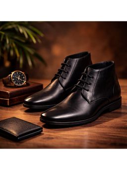 Ruosh - Fynn Men Black Chukaa Boots