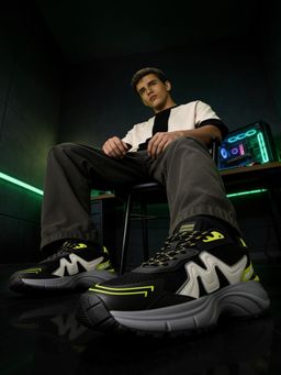 The Souled Store - Official Ben 10: Omnikicks Men Black Sneakers