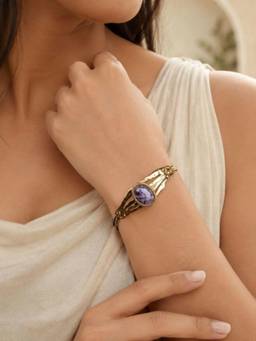 Zeraki Jewels - Minimal Purple Bracelet