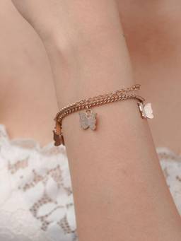 Zeraki Jewels - Luxe Rose Gold Bracelet
