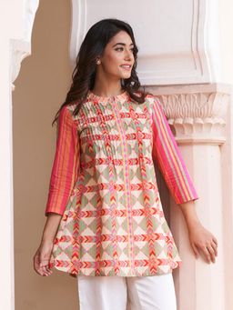 Saundh - Pink Kusum Top