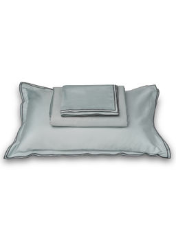 Veda Homes - Waves Sea Green Bedsheet (Set of 3)