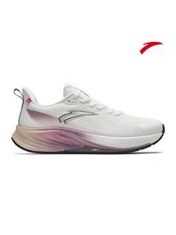 ANTA - Women White Running Shoes A-FLASHFOAM Cushioning Rocket 6
