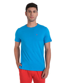 AM SWAN - Mens Solid-plain Hawaiian Ocean T-shirt