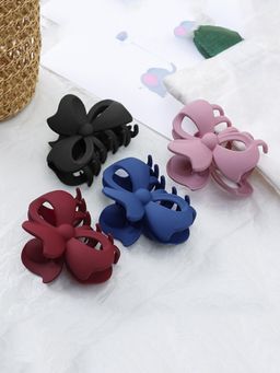 Yellow Chimes - Set of 4 Pcs Large Size, Butterfly Clip