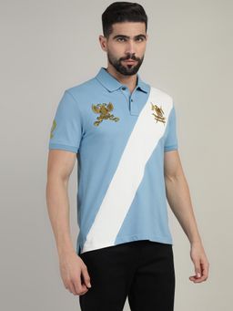 Royal Enfield - Blue Cavalry Polo T-Shirt