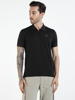 Royal Enfield - Black Zipper Polo T-Shirt