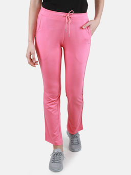 Monte Carlo - Pink Solid Regular Fit Lower