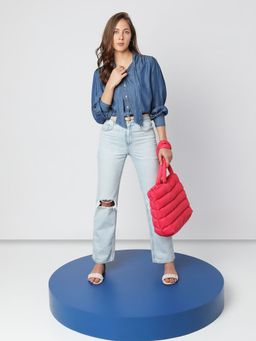 VERO MODA - Blue Denim Shirt