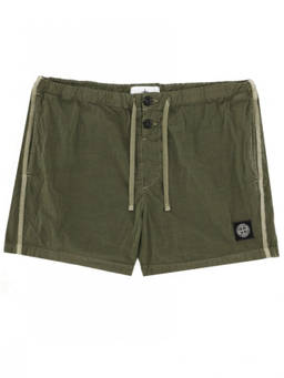 Stone Island - Green Drawstring Swim Shorts (XL)