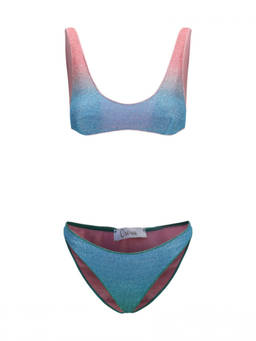 Oseree - Light Blue Ombre Swimsuit