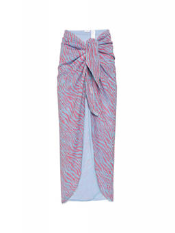 Oseree - Blue Animal Print Swimsuit (S/M)