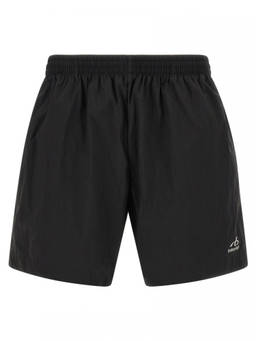 Balenciaga - Black Logo Swim Shorts (S)