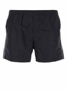 Valentino - Midnight Blue Nylon Swimming Shorts (S)