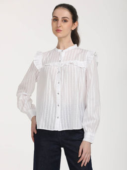 Levi's - Womens Solid Oversized Casual Shirt