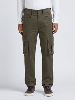 Pepe Jeans - Olive Mid Waist Overdyed Cargos