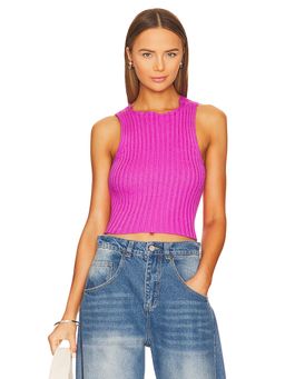 525 - Fashioned Rib Tie Back