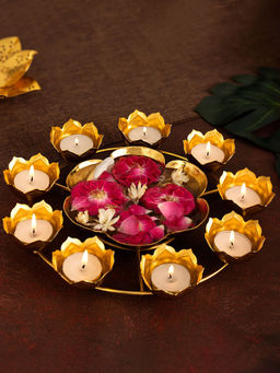 DecorTwist - Handcrafted Flower Urli