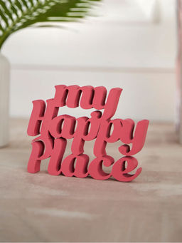 DecorTwist - My Happy Place Bookend