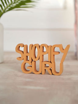 DecorTwist - Shopify Guru Apricot Bookend