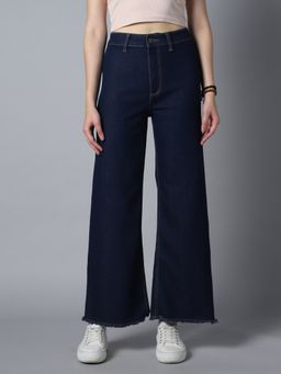 High Star - Women 90's Marine Straight Fit High-Rise Stretchable Jeans