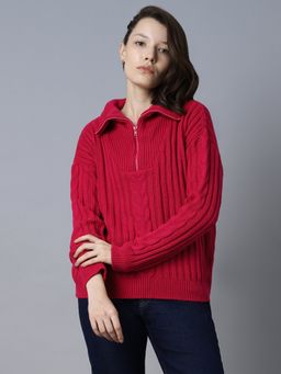 High Star - Cable Knit Acrylic Pullover