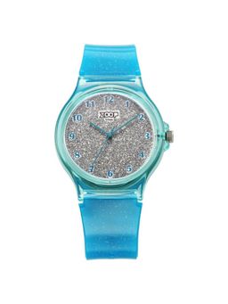 Zoop - Women Glitter Collection Grey Dial Polyurethane Watch - 26030PP05W (M)