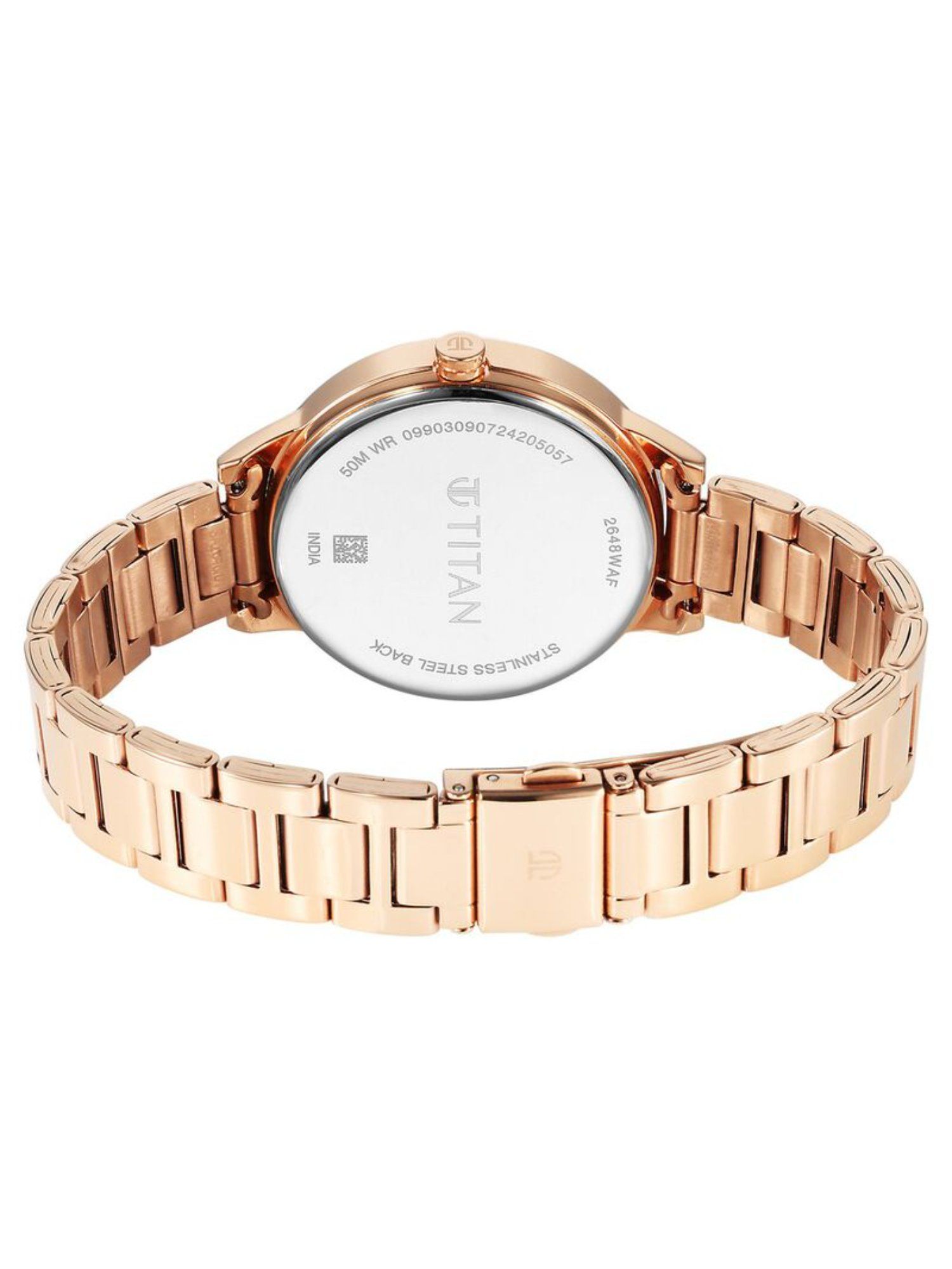 Mana。 Buy Titan Workwear Quartz Analog With Pink Dial Watch For Women